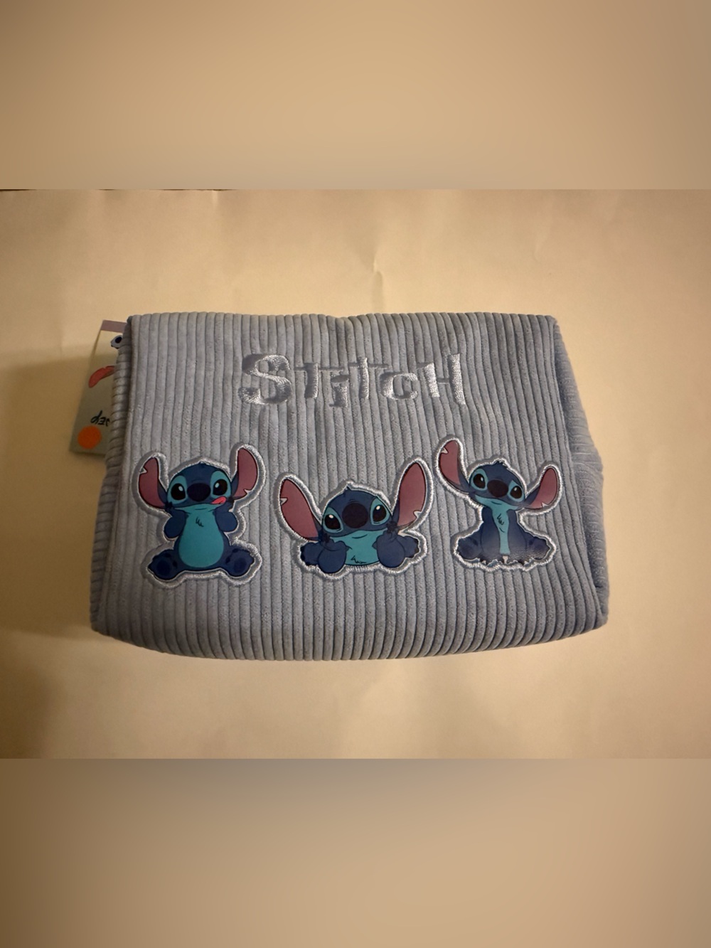 Plush Kids Backpack in Pale Blue - Cozy School Bag